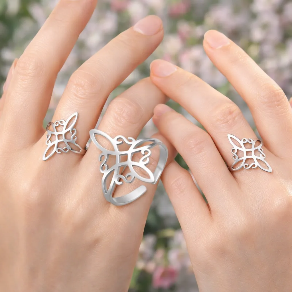 Anillo Nudo de Bruja