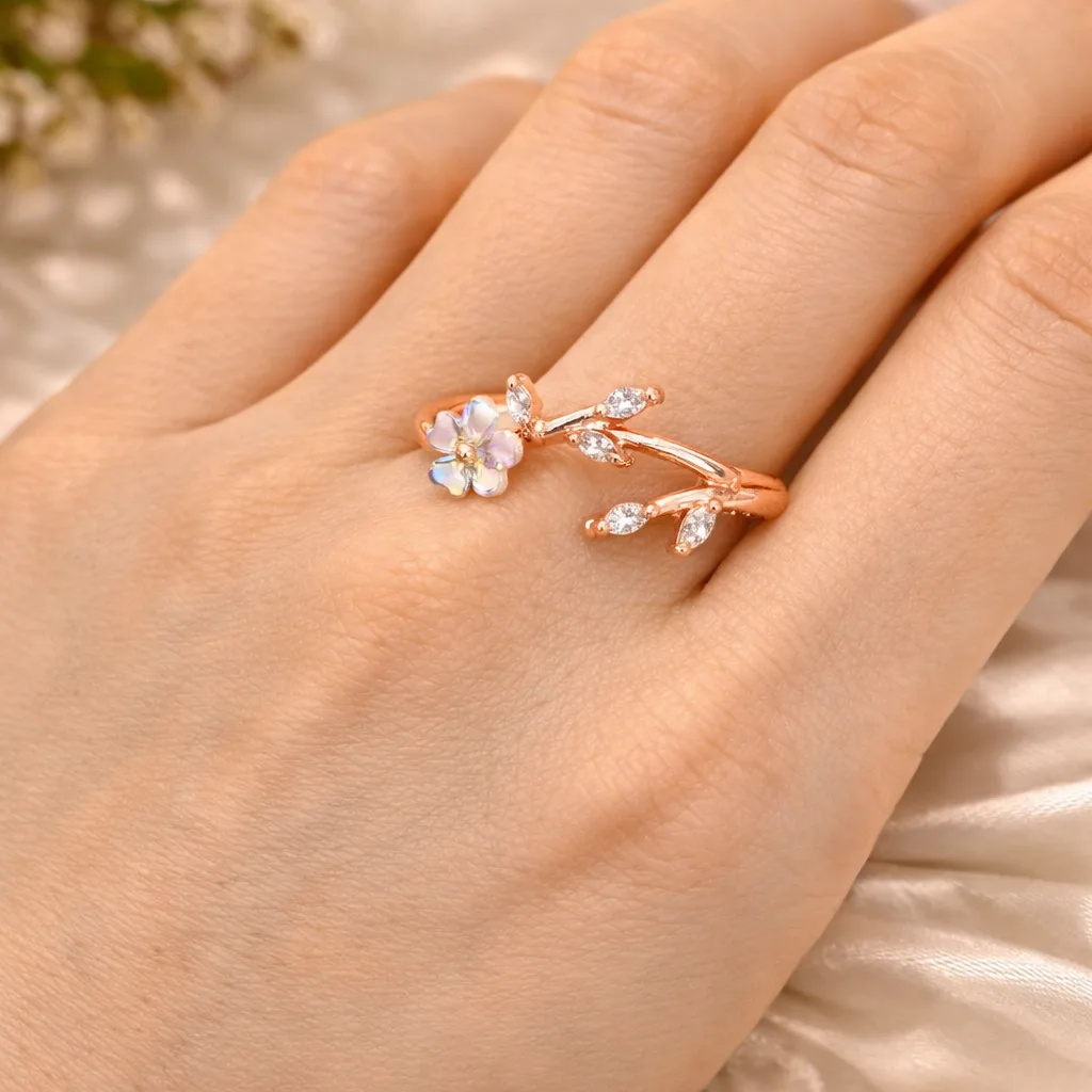 Anillo Ajustable Flor Tornasol