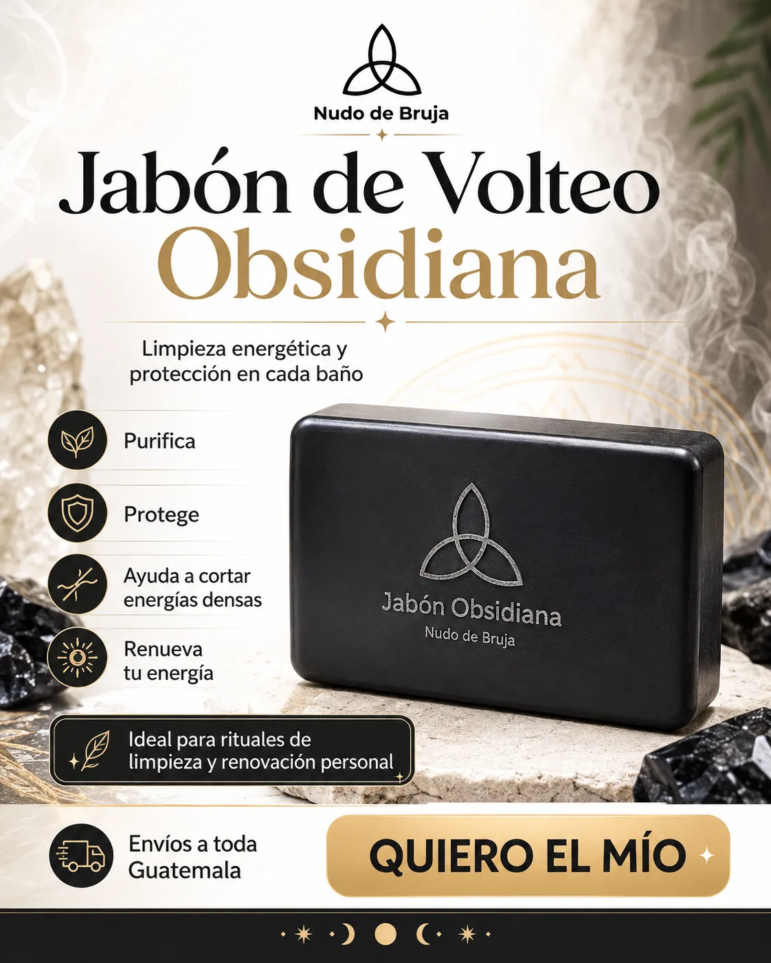 Jabón Obsidiana