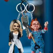 Llavero Chucky y Tiffany