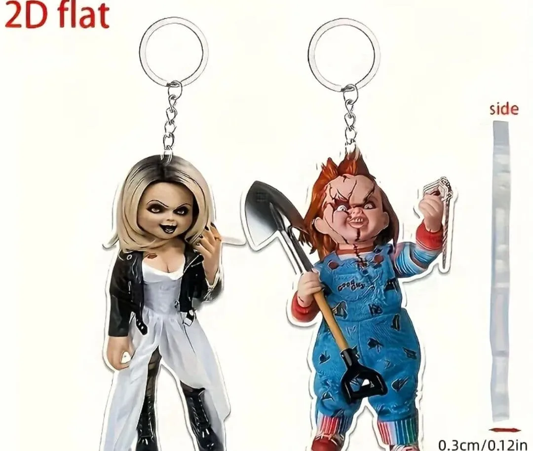 Llavero Chucky y Tiffany · foto 2