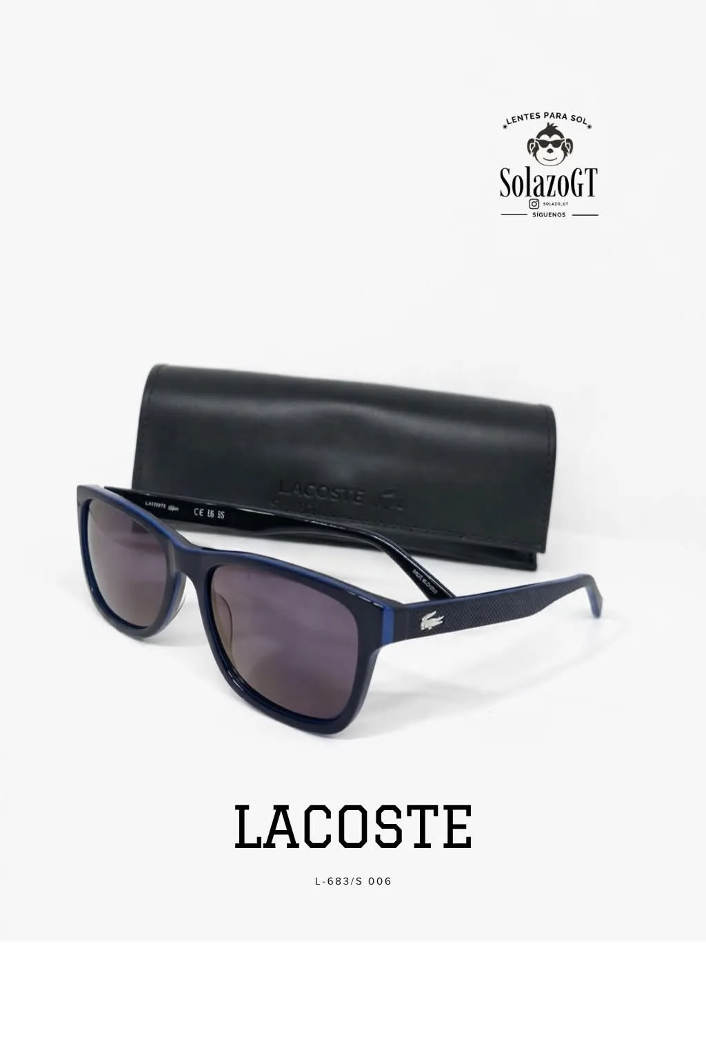 LACOSTE L683S 55-16-140 miniatura 1