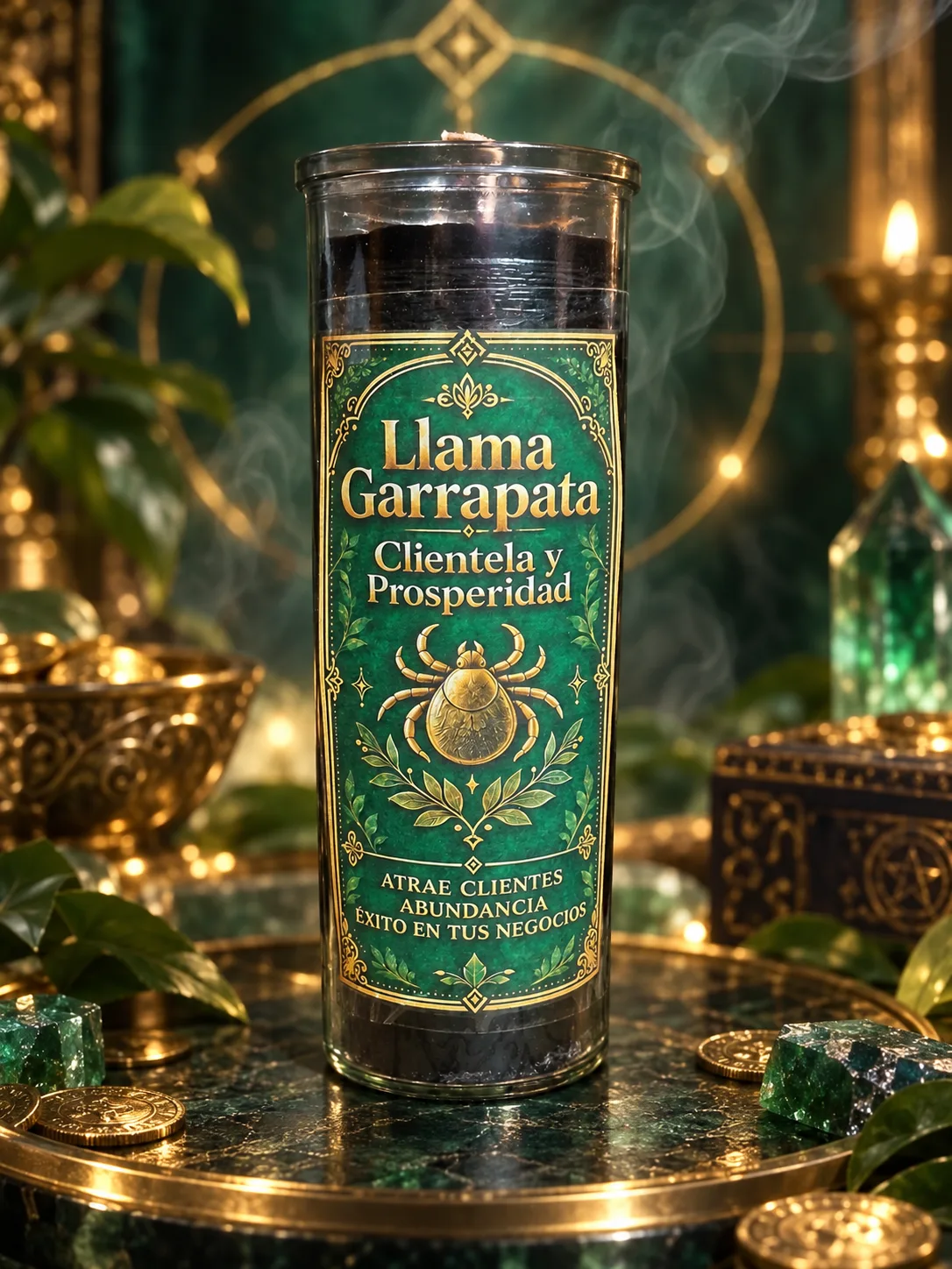 Veladora Llama Garrapata 077