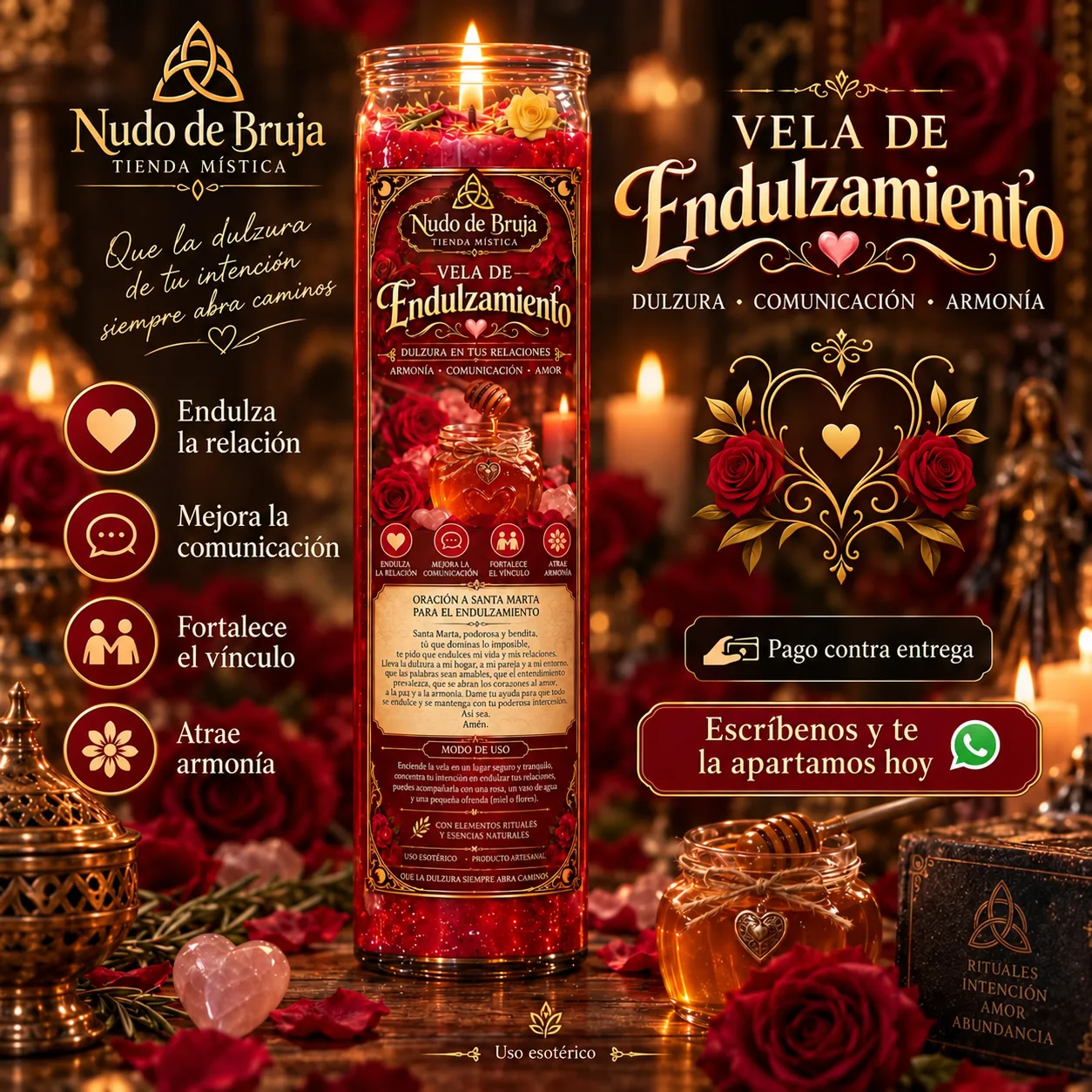 Veladora Endulzamiento
