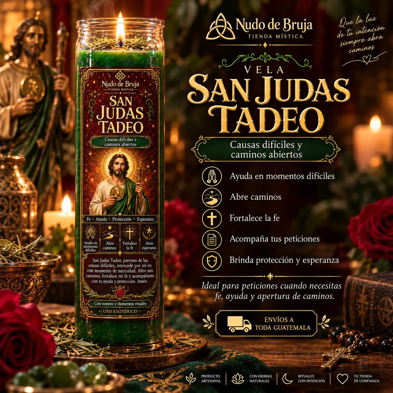 Veladora San Judas Tadeo