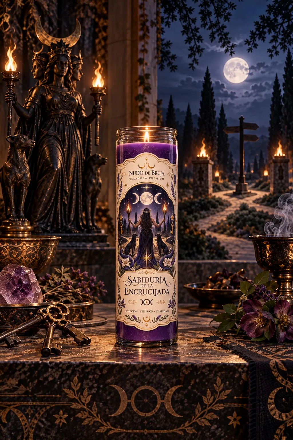 Sabiduría de la Encrucijada-HECATE