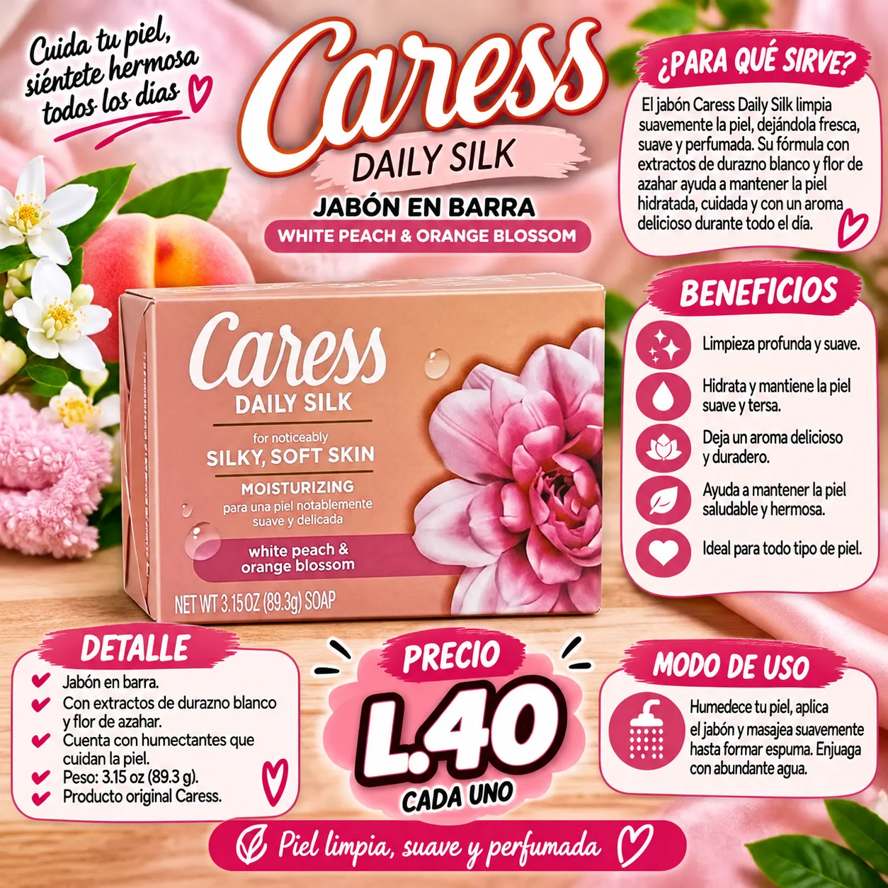 Jabón caress Americano · foto 2