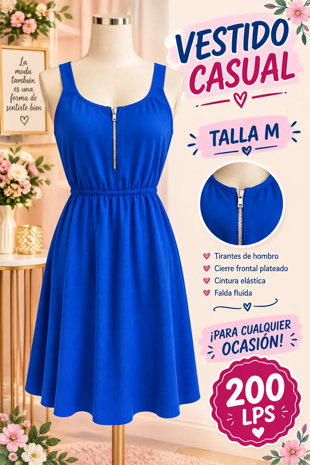 Vestido azul