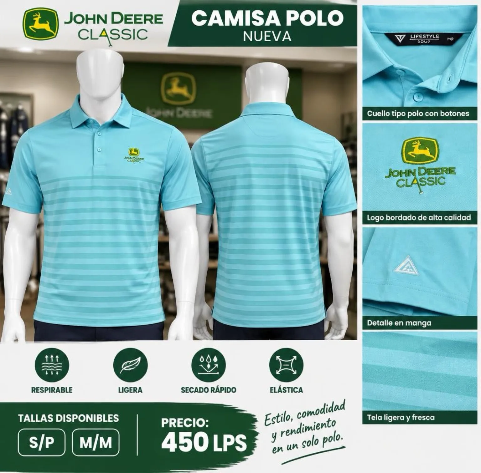 Camisas polo de caballero
