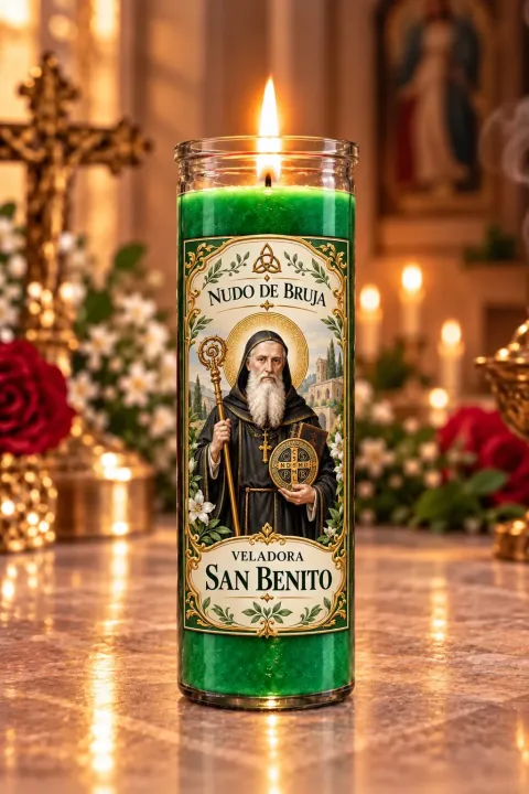 Veladora san Benito