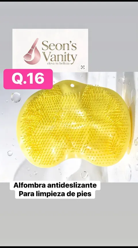 Alfombrilla para limpieza de pies