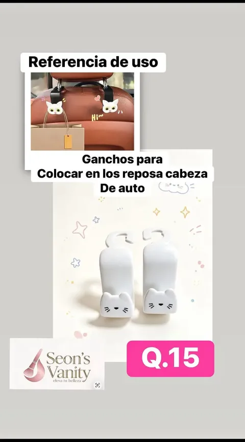 Ganchos para auto