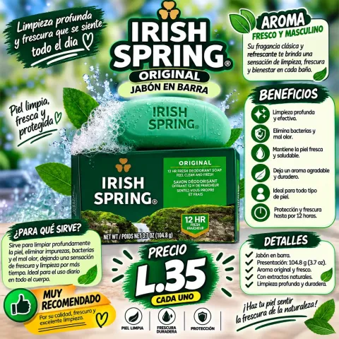 Jabón 🧼 Irish ☘️ spring