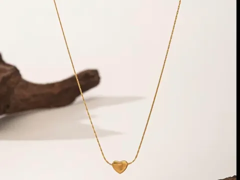 ​Collar "Sweet Heart" dorado