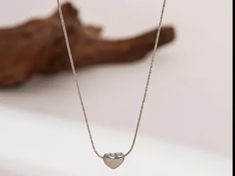 ​Collar "Sweet Heart" plateado